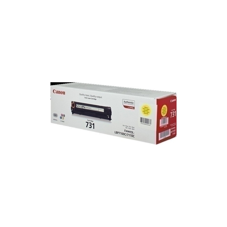 TONER CANON 731Y AMARILLO