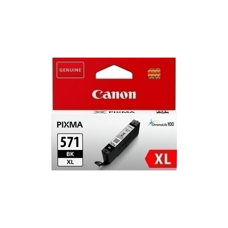 CART.IJ.CANON CLI-571BKXL NEGRO