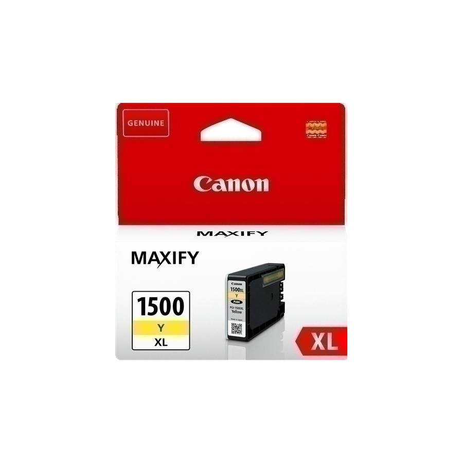 CART.IJ.CANON PGI1500XLY AMARILLO