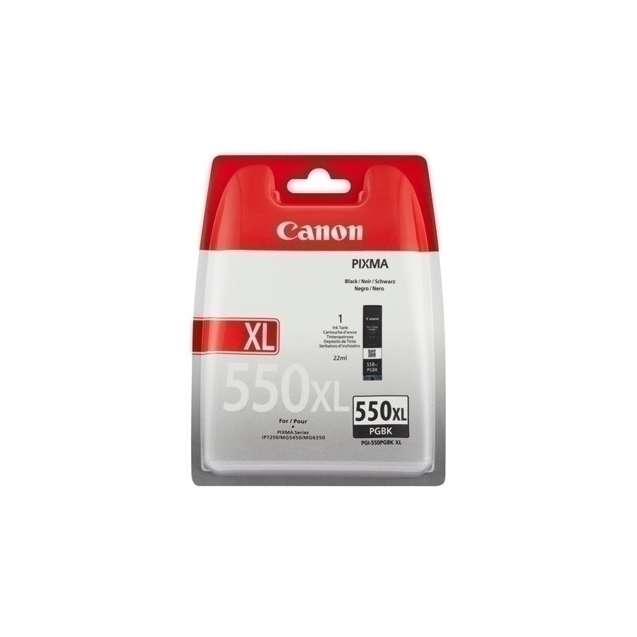 CART.IJ.CANON PGI-550XL PGBK NEGRO