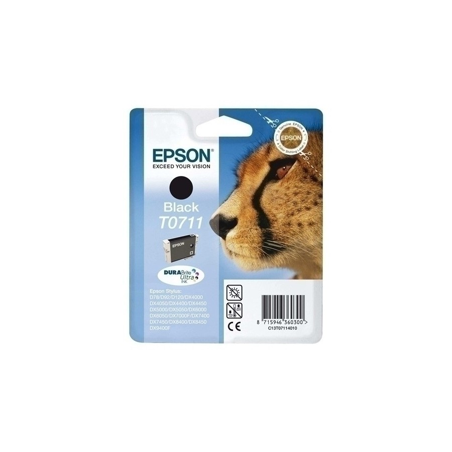 CART.IJ.EPSON T071140 D78/92/120 NEGRO
