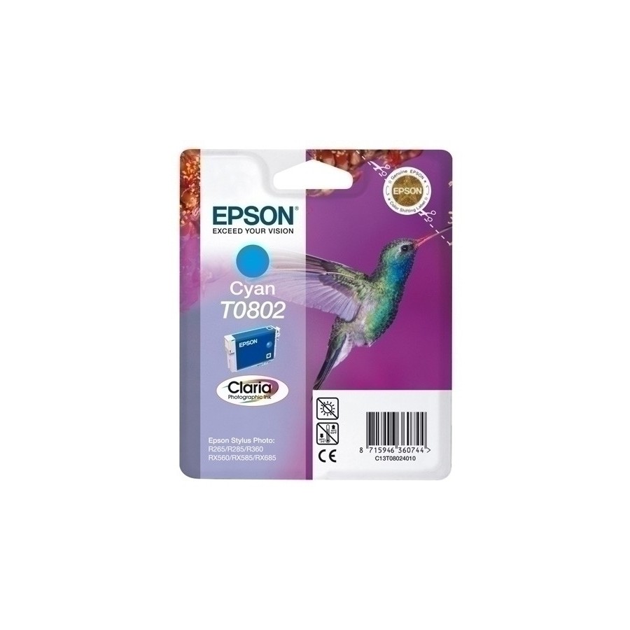 CART.IJ.EPSON T080240 R2x5/360 CIAN