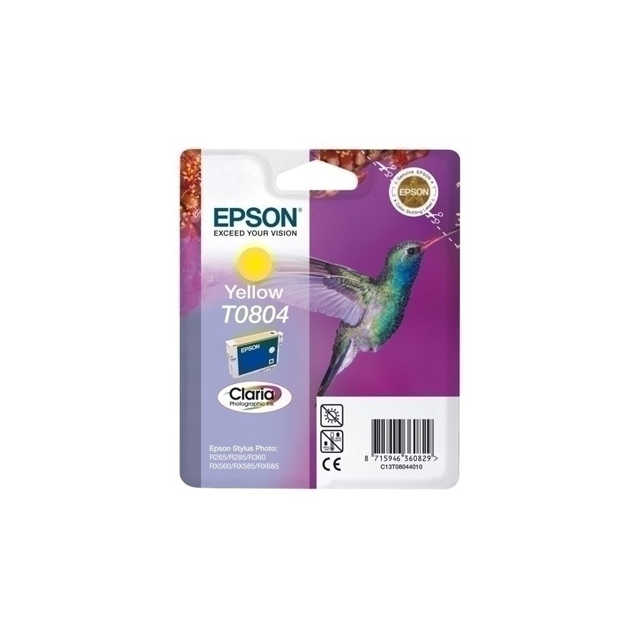 CART.IJ.EPSON T080440 R2x5/360 AMARILLO
