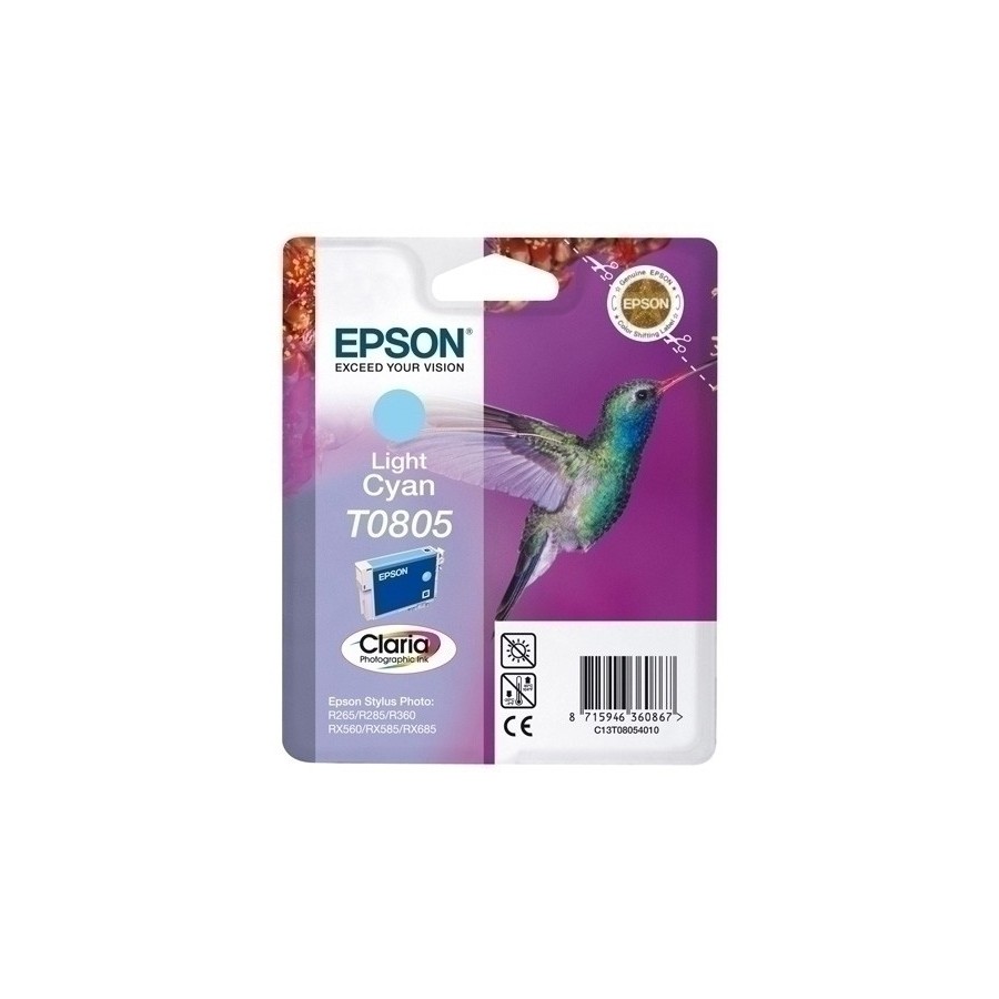 CART.IJ.EPSON T080540 R2x5/360 CIAN CLAR