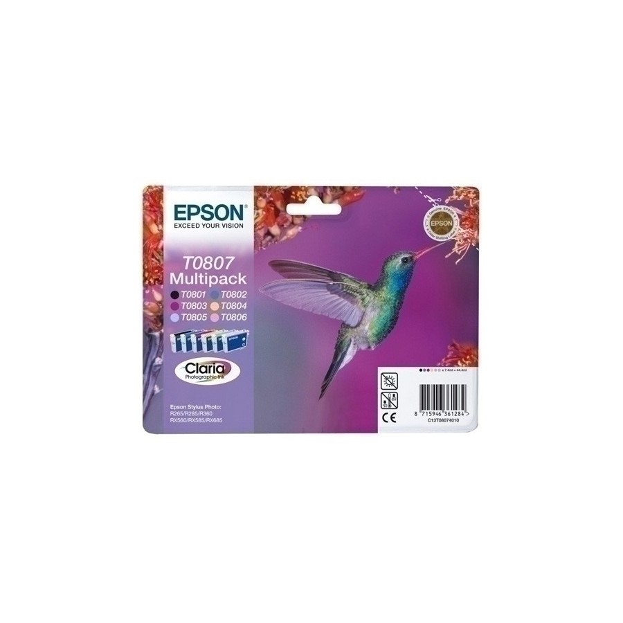 CART.IJ.EPSON T080740 R2x5/360 MULTIPACK