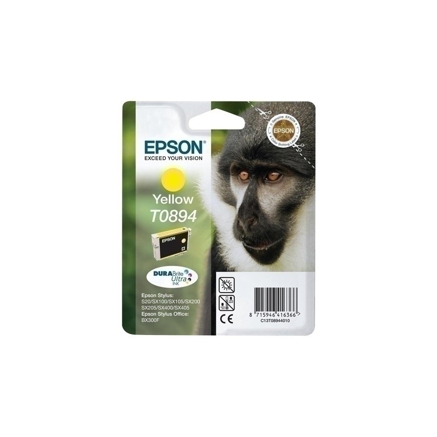CART.IJ.EPSON T089440 S20 AMARILLO