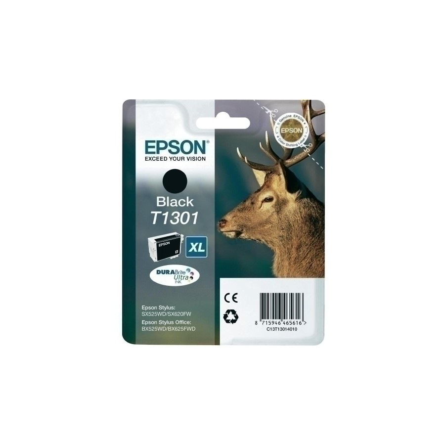 CART.IJ.EPSON T130140 NEGRO