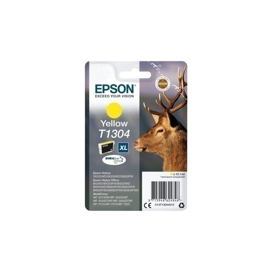 CART.IJ.EPSON T130440 AMARILLO