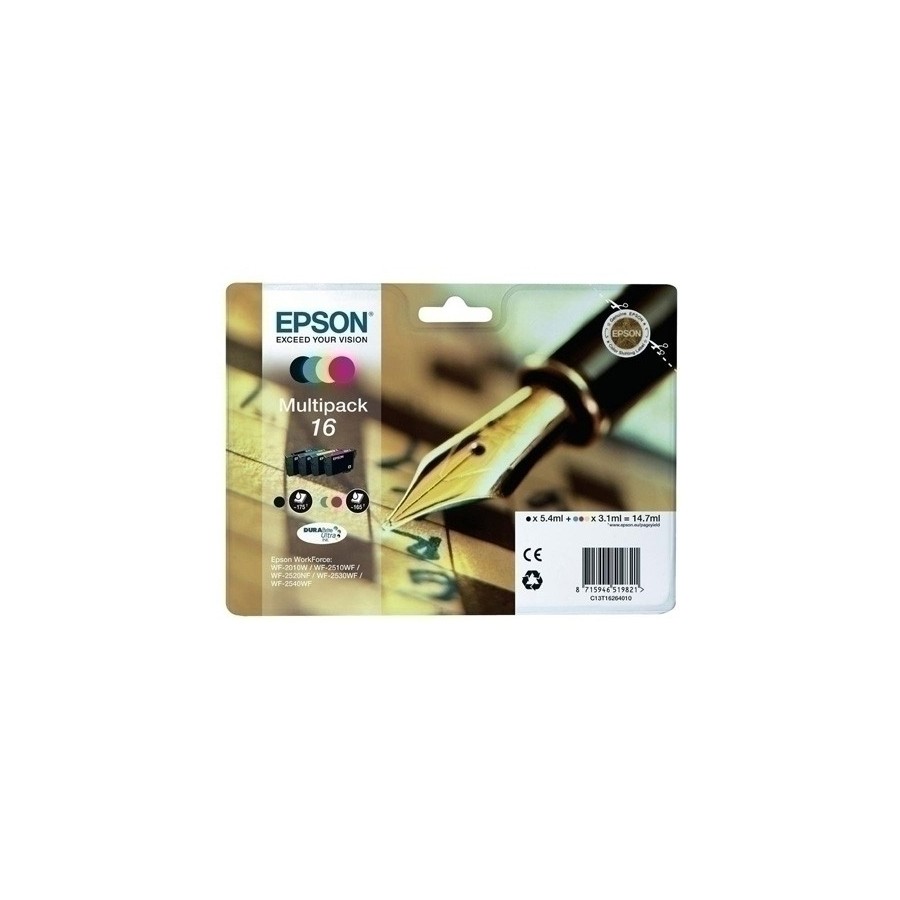 CART.IJ.EPSON T162640 Nº16 MULTIPACK