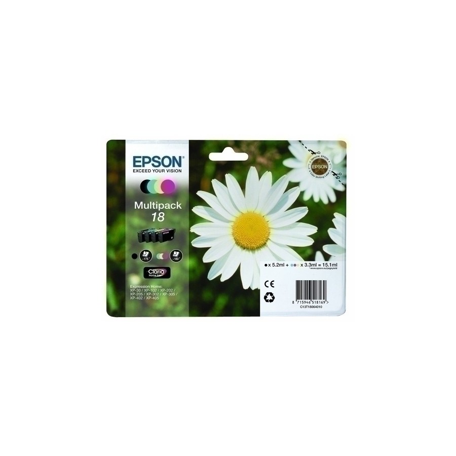 CART.IJ.EPSON T180640 Nº18 MULTIPACK