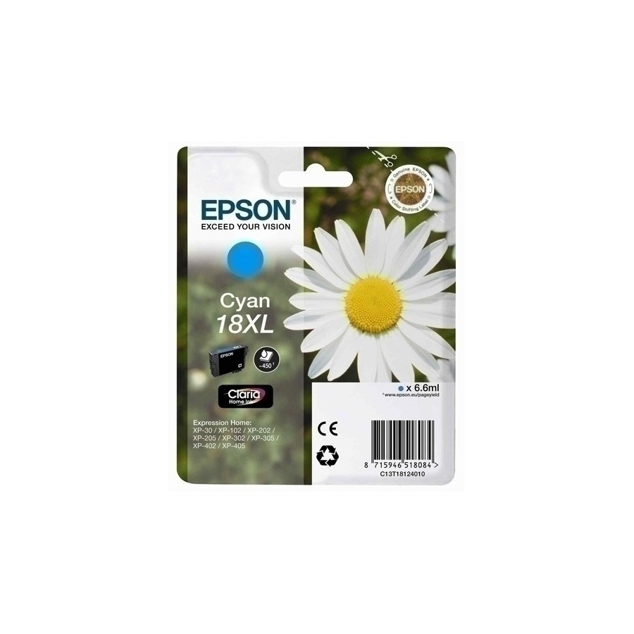 CART.IJ.EPSON T181240 18XL CIAN