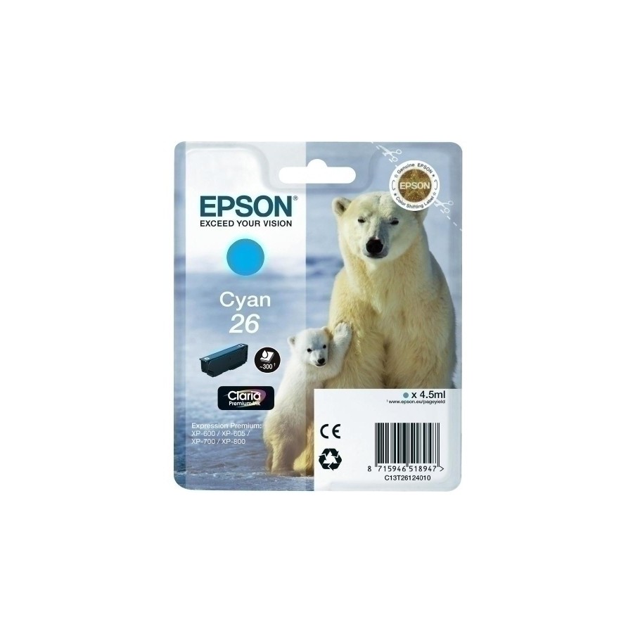 CART.IJ.EPSON T261240 Nº26 CIAN