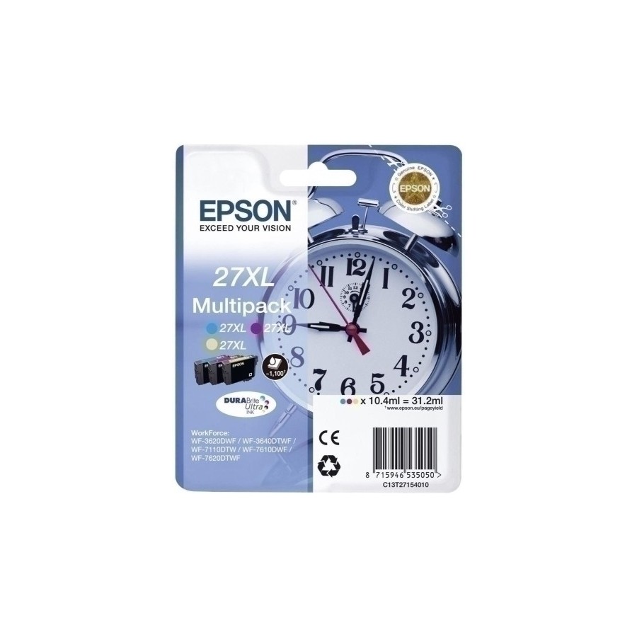 CART.IJ.EPSON T271540 Nº27XL MULTIPACK