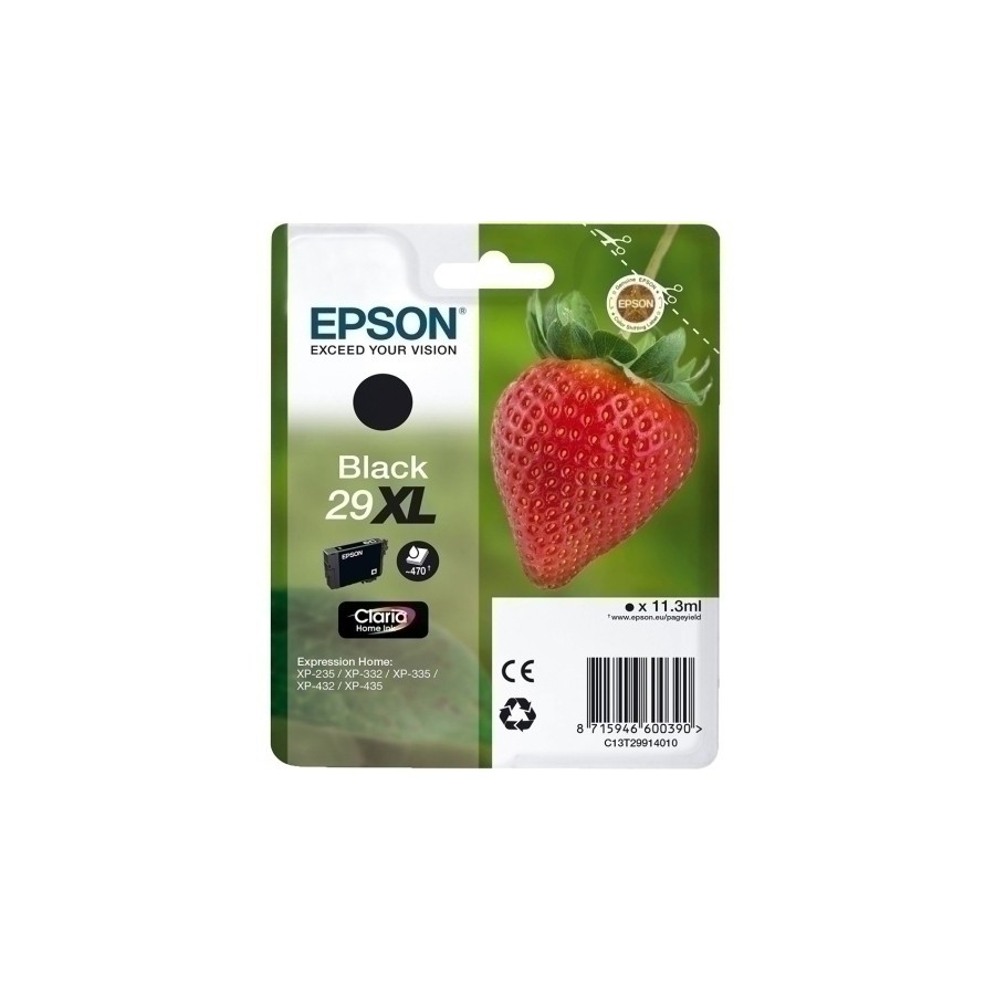 CART.IJ.EPSON T299140 Nº29XL NEGRO