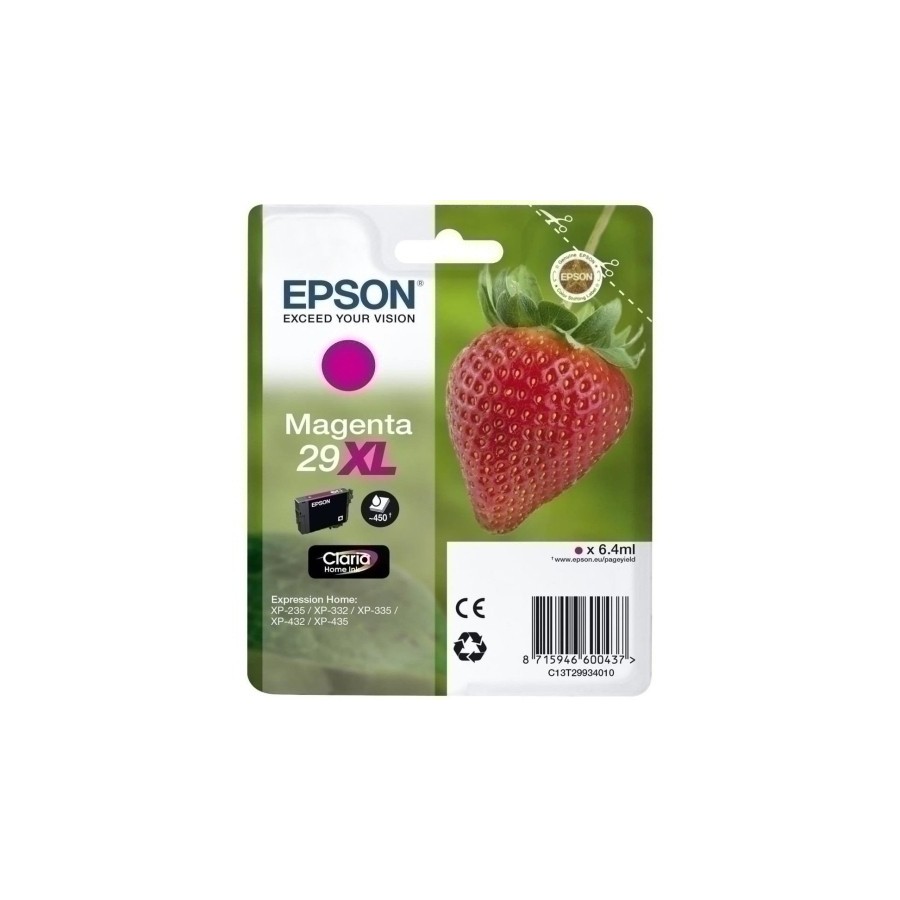 CART.IJ.EPSON T299340 Nº29XL MAGENTA