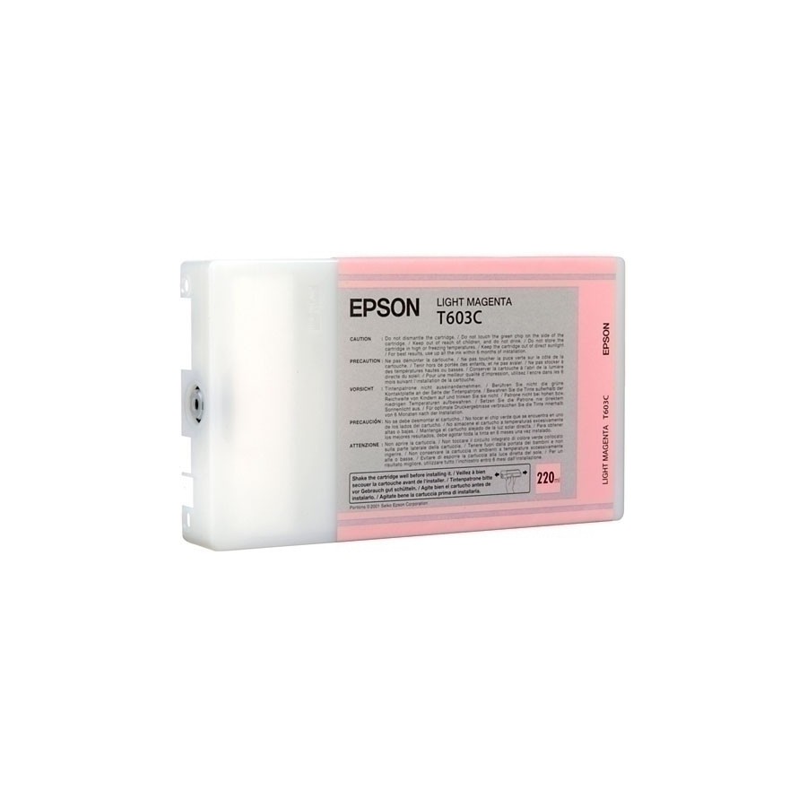 CART.IJ.EPSON T603C00 MAGENTA CLARO