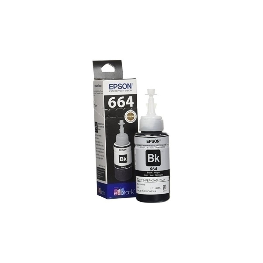 CART.IJ.EPSON T664140 ECOTANK NEGRO