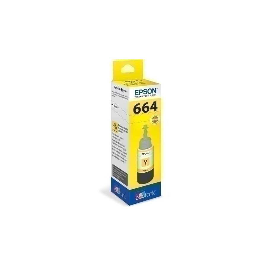 CART.IJ.EPSON T664440 ECOTANK AMARILLO