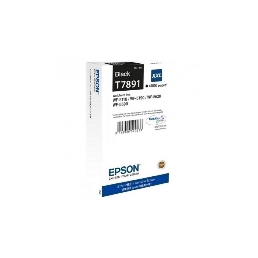 CART.IJ.EPSON T7891 XXL NEGRO