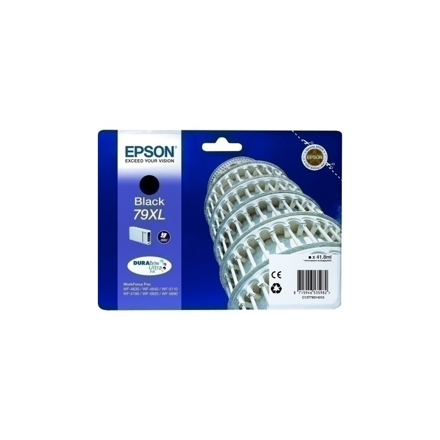CART.IJ.EPSON T790140 Nº79XL NEGRO