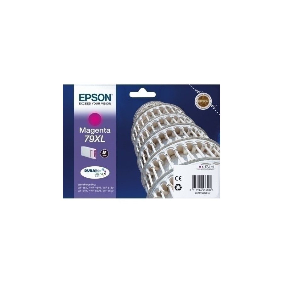 CART.IJ.EPSON T790340 Nº79XL MAGENTA