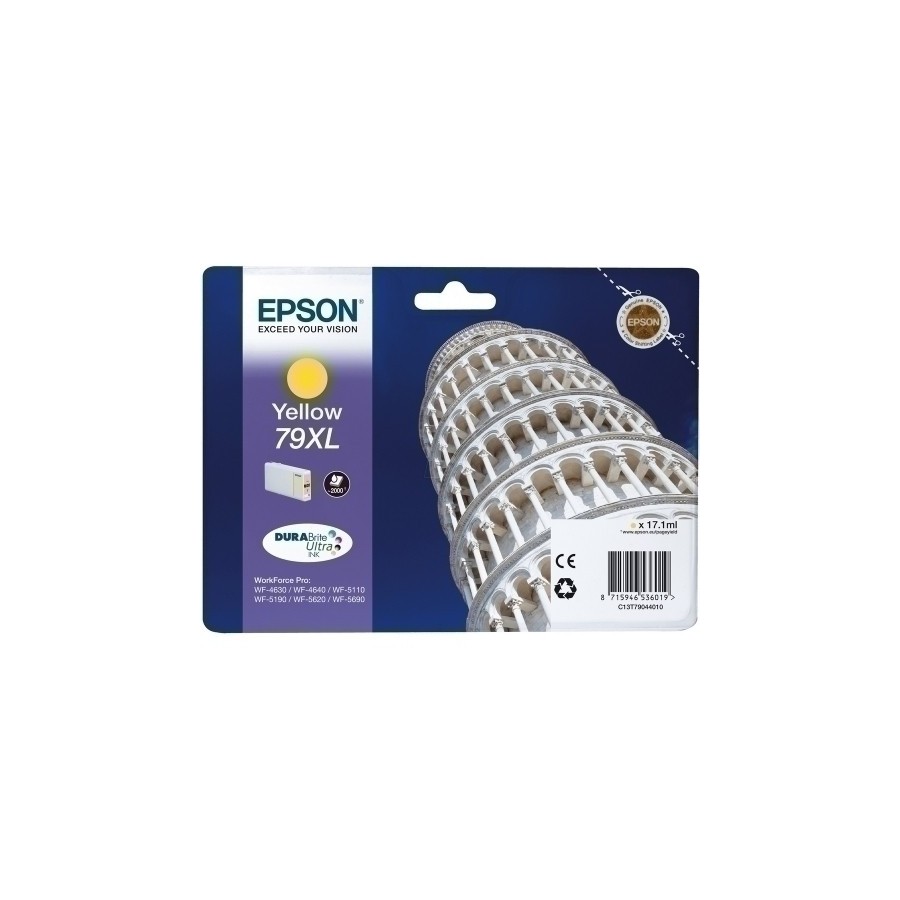 CART.IJ.EPSON T790440 Nº79XL AMARILLO