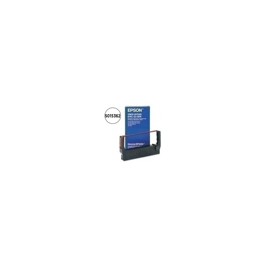 CINTA EPSON S015362 ERC-23B NEGRO/ROJO
