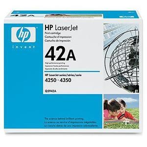 TONER HP Nº42A Q5942A LJ 4250/4350 NEGRO