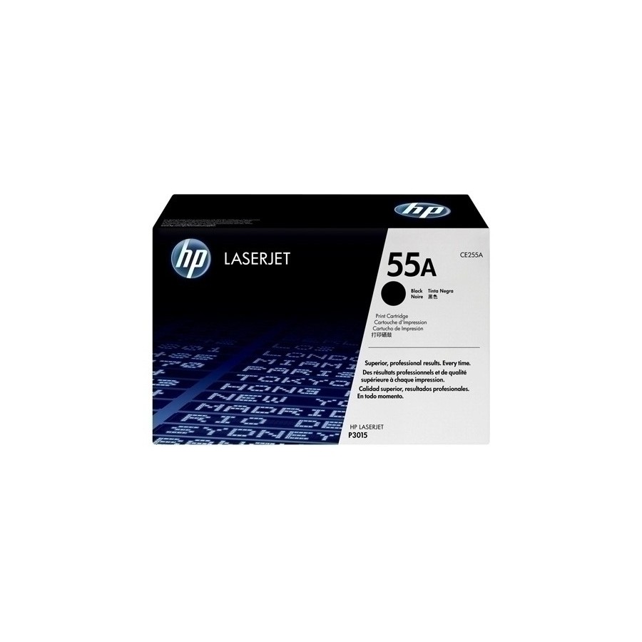 TONER HP Nº55A CE255A LJ P3011 NEGRO