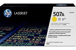 TONER HP Nº507A CE402A AMARILLO