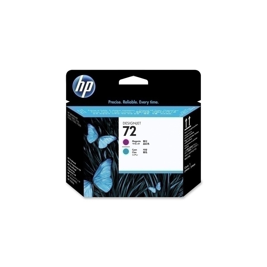 CABEZAL HP C9383A Nº72 MAGENTA Y CIAN