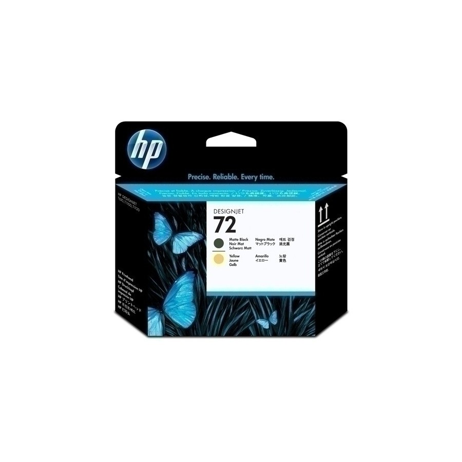 CABEZAL HP C9384A Nº72 NEGRO MAT Y AMARI