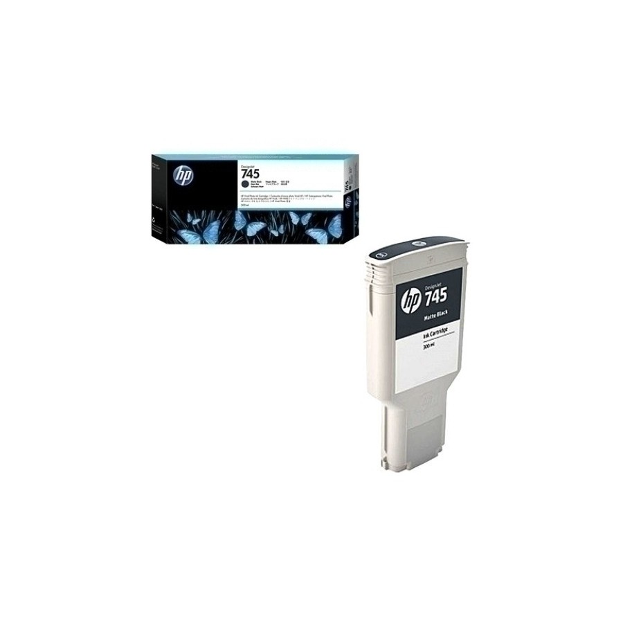 CART.IJ.HP F9K05A Nº745 NEGRO MATE