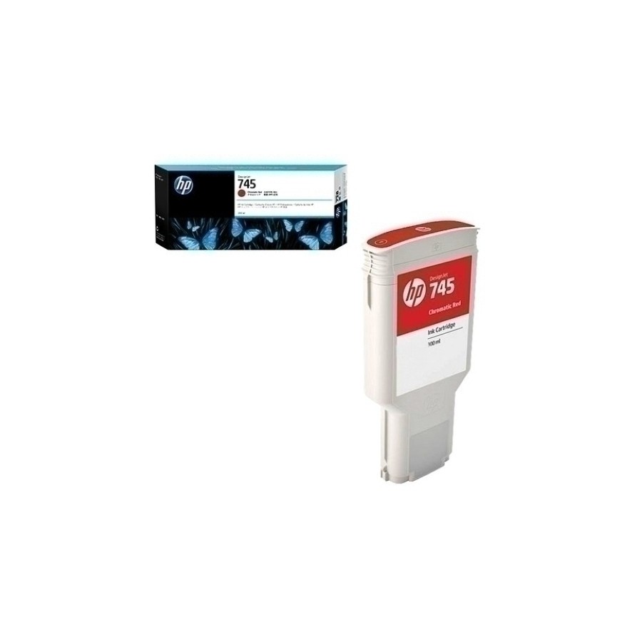 CART.IJ.HP F9K06A Nº745 ROJO