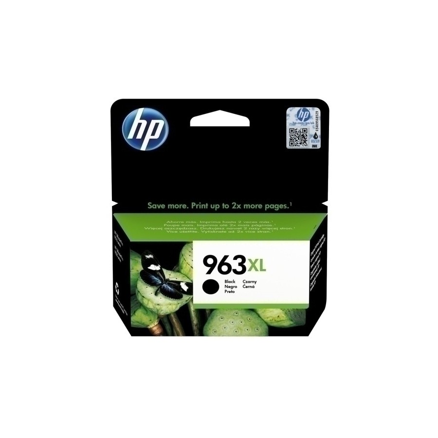 CART.IJ.HP 3JA30AE Nº963XL NEGRO