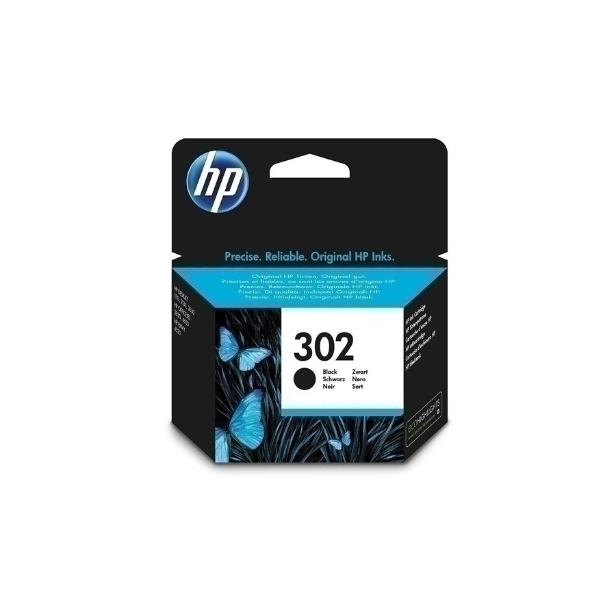 CART.IJ.HP F6U66AE Nº302 NEGRO 190 PÁG