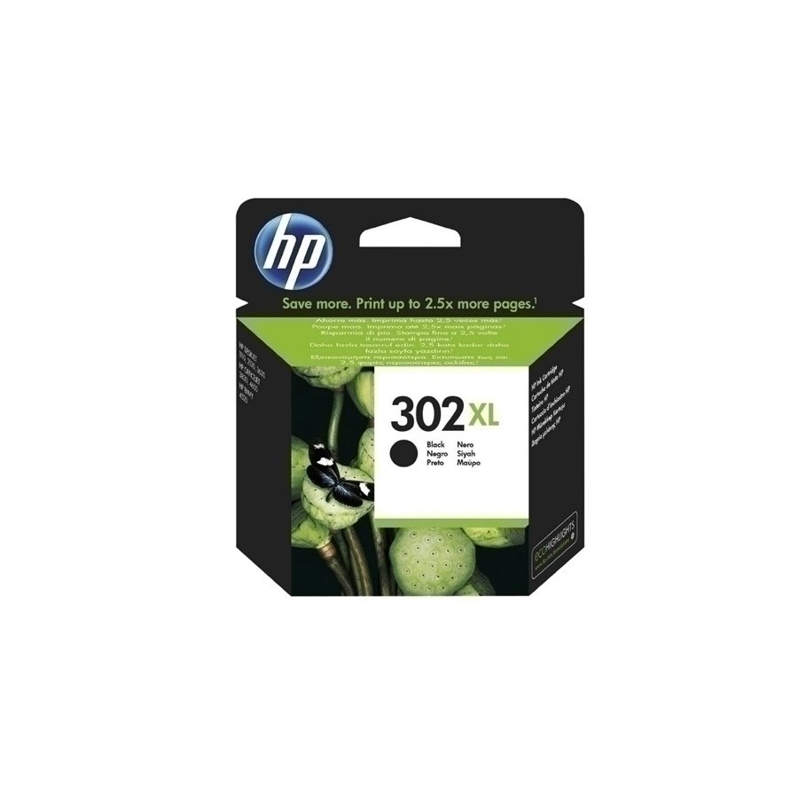 CART.IJ.HP F6U68AE Nº302XL NEGRO 480 PÁG