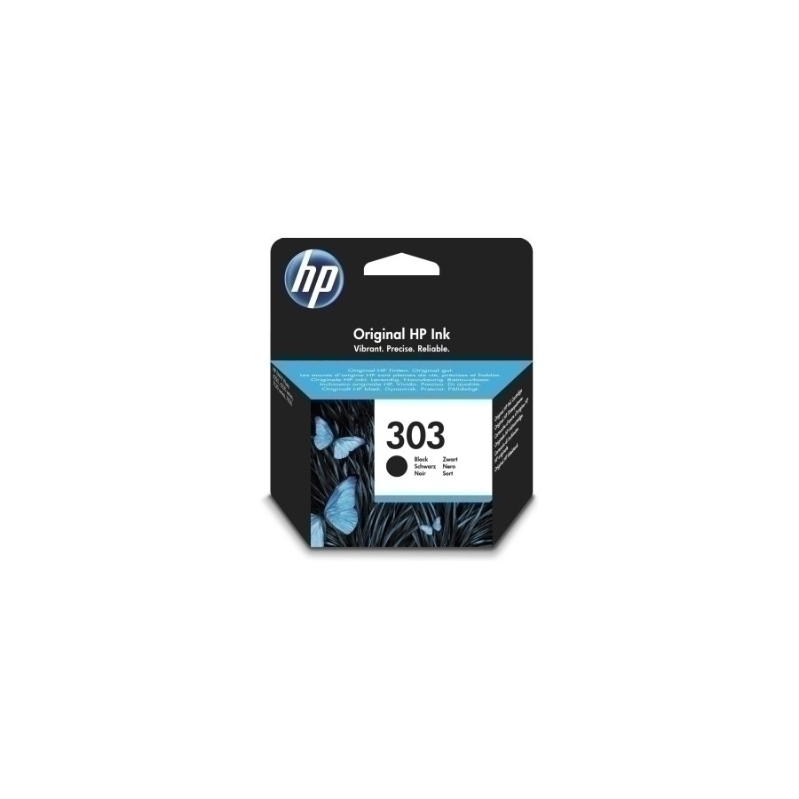 CART.IJ.HP T6N02AE Nº303 NEGRO 200 PA