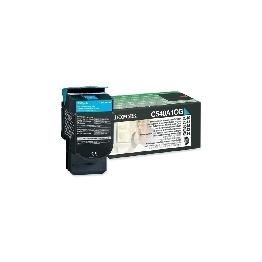TONER LEXMARK C540A1CG CIAN