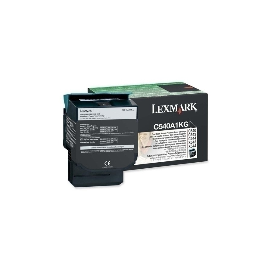 TONER LEXMARK C540A1KG NEGRO