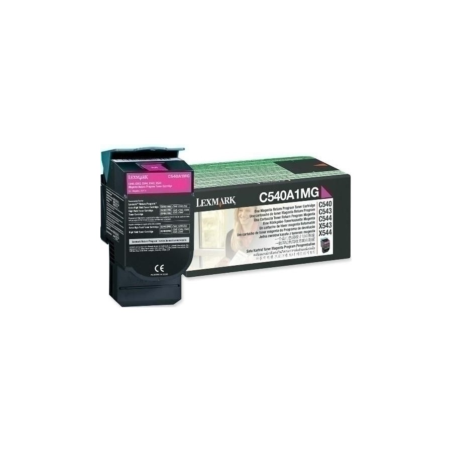 TONER LEXMARK C540A1MG MAGENTA