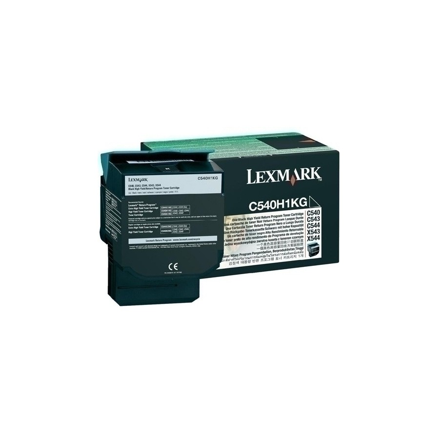 TONER LEXMARK C540H1KG NEGRO