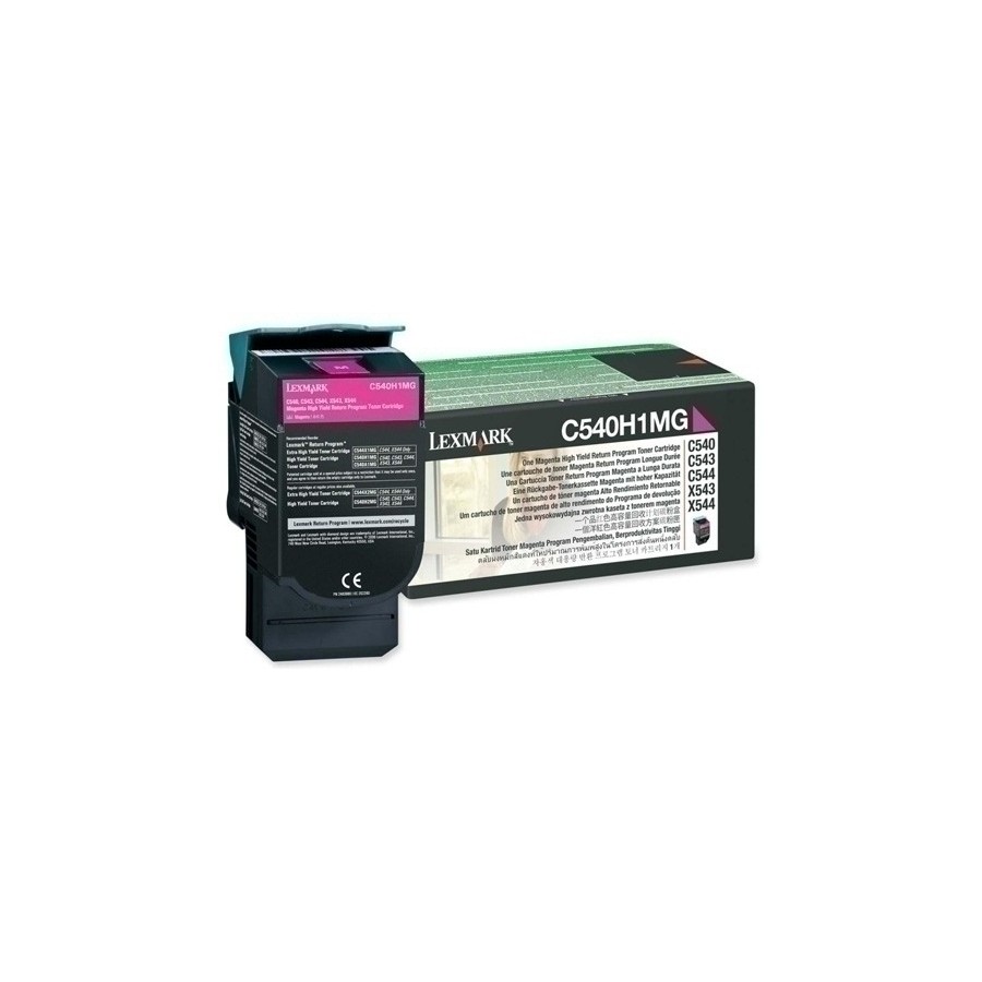 TONER LEXMARK C540H1MG MAGENTA