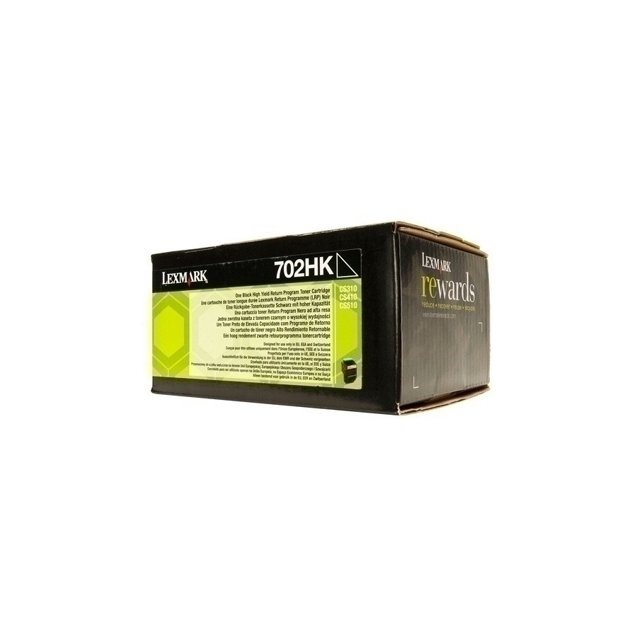 TONER LEXMARK 70C2HK0 NEGRO 4.000 PAG