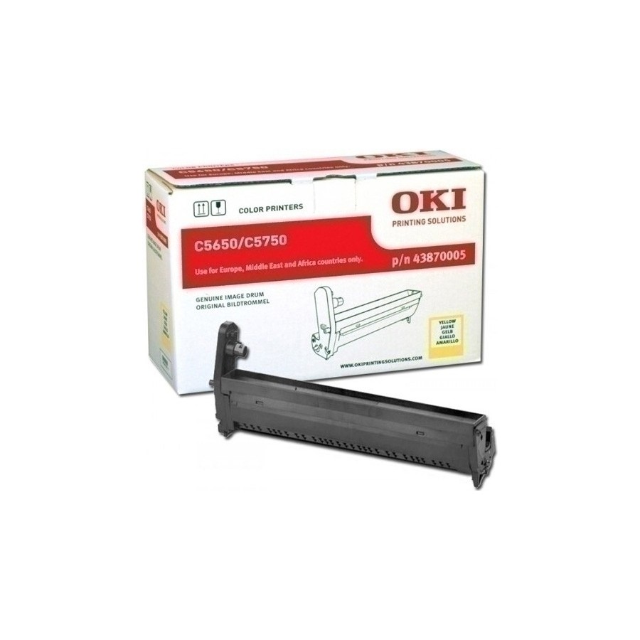 TAMBOR OKI C5650/5750 AMARILLO (20.000 P