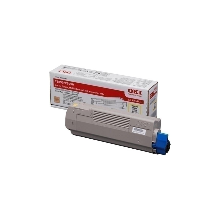 TONER OKI C5850 AMARILLO C11 (6.000 pág)