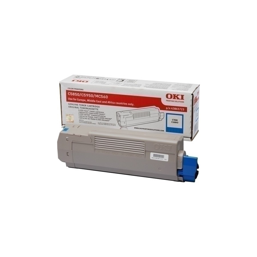 TONER OKI C5850 CIAN C11 (6.000 pág)