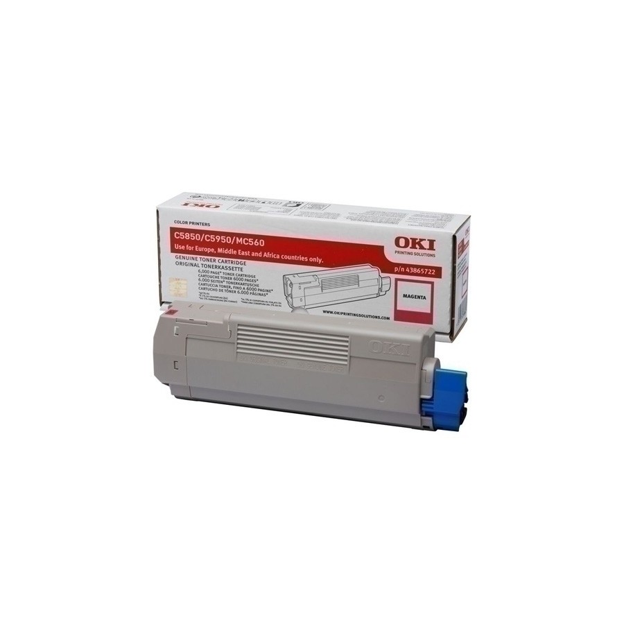 TONER OKI C5850 MAGENTA C11 (6.000 pág)