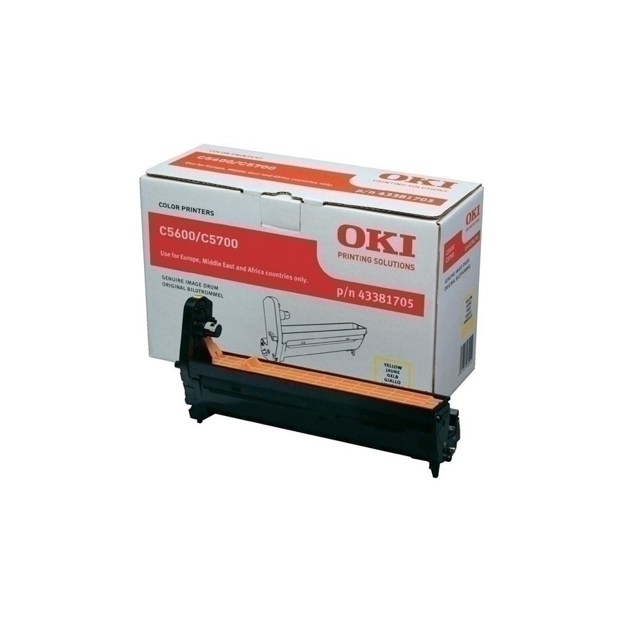 TAMBOR OKI C5600/5700 AMARILLO