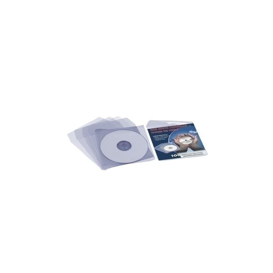 FUNDA CD/DVD IBERP. 130x130 SOLAP. P/100